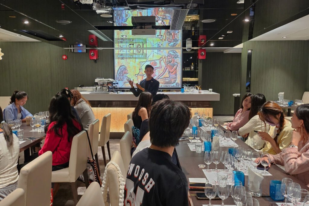 Professional Beer Education & Consulting Pillars Overview of Kenneth Ho's professional beer expertise, covering Cicerone education, workshops, industry seminars, and commercial consulting